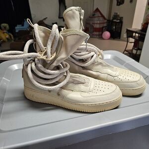 Nike Air Force 1 High Boots Special Field Rattan Shoe Men's Size 10